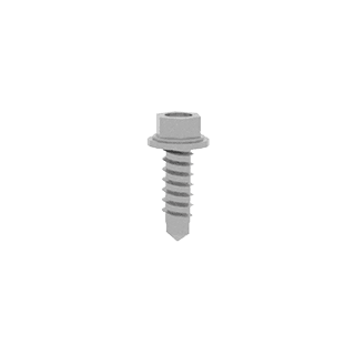 The self-tapping screw is hot-dip galvanized 6,3х19